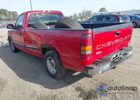 2002 Chevrolet Silverado 1500 from USA, damaged, VIN 1GCEC14W32Z160437
